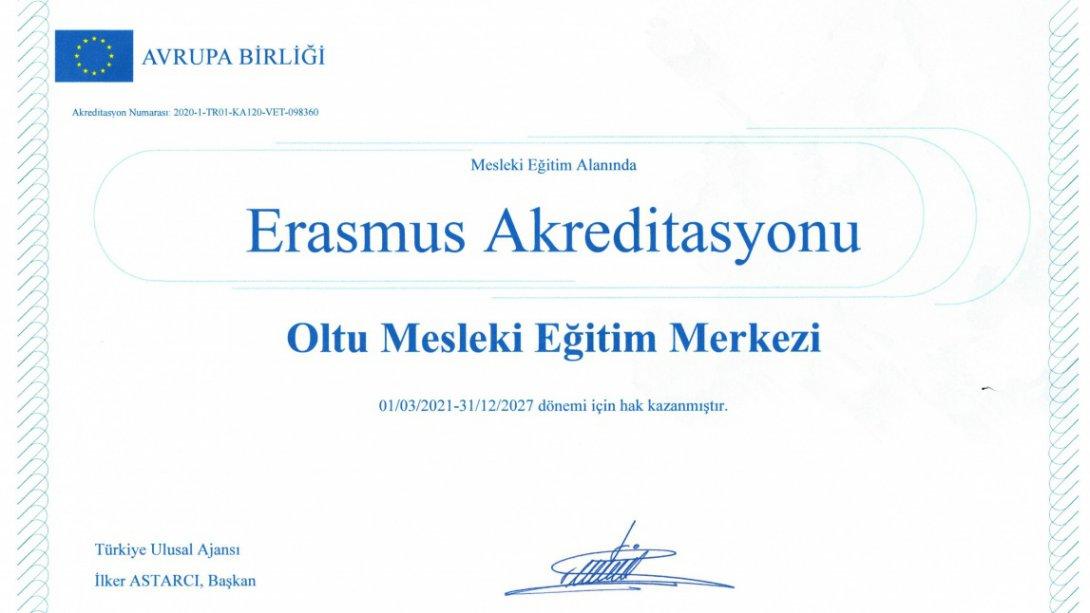 Erasmus Akreditasyon Başarısı