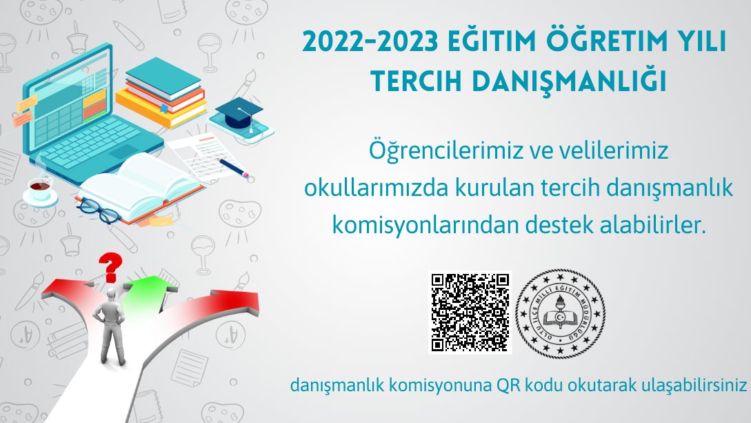 2022-2023 Eğitim Öğretim Yılı Tercih Danışmanlığı LGS ve YKS Komisyonu