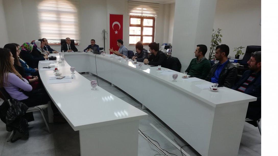 Türkçe Öğretmenleriyle Eğitim Değerlendirmesi Toplantısı