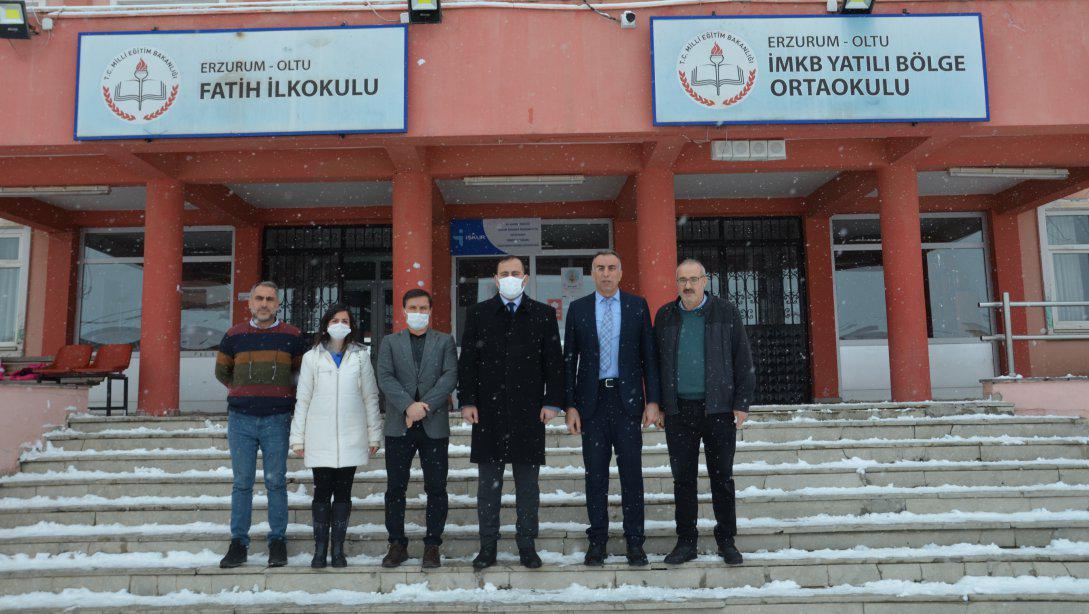 İlçemiz Kaymakamı Cevdet Bakkal'ın Borsa İstanbul Ortaokulunu Ziyareti