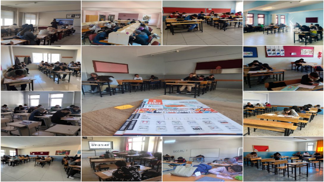 8.Sınıf ve 12.Sınıf Öğrencilerimiz İçin Türkiye Geneli Deneme Sınavı Gerçekleştirdik