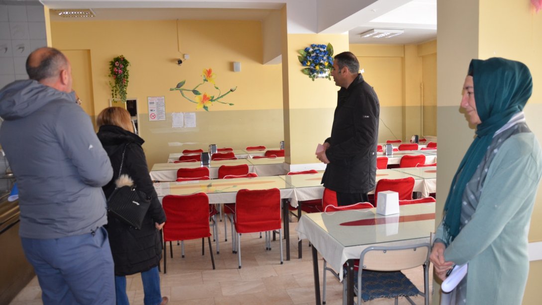 İlçe Milli Eğitim Şube Müdürümüz Ahmet Kalkan'ın Pansiyon Ziyaretleri