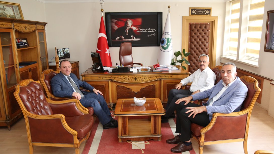 Oltu Belediye Başkanı Adem Çelebi'ye Hayırlı Olsun Ziyareti
