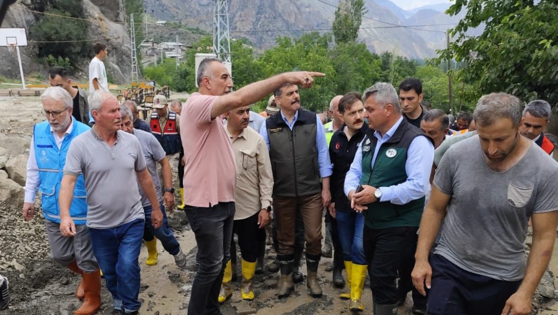 Erzurum Valisi Sayın Mustafa Çiftçi Ayvalı Mahallesinde İncelemelerde Bulundu